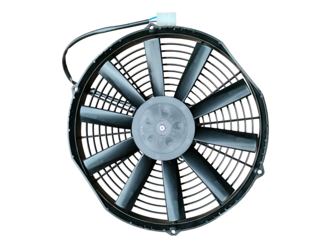 WENTYLATOR SPAL 305/335mm, SSĄCY, 24V, VA10-BP9/C-25A