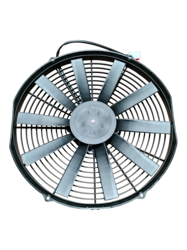 WENTYLATOR SPAL 350/382mm, PCHAJĄCY, 24V, VA08-BP10/C-23S
