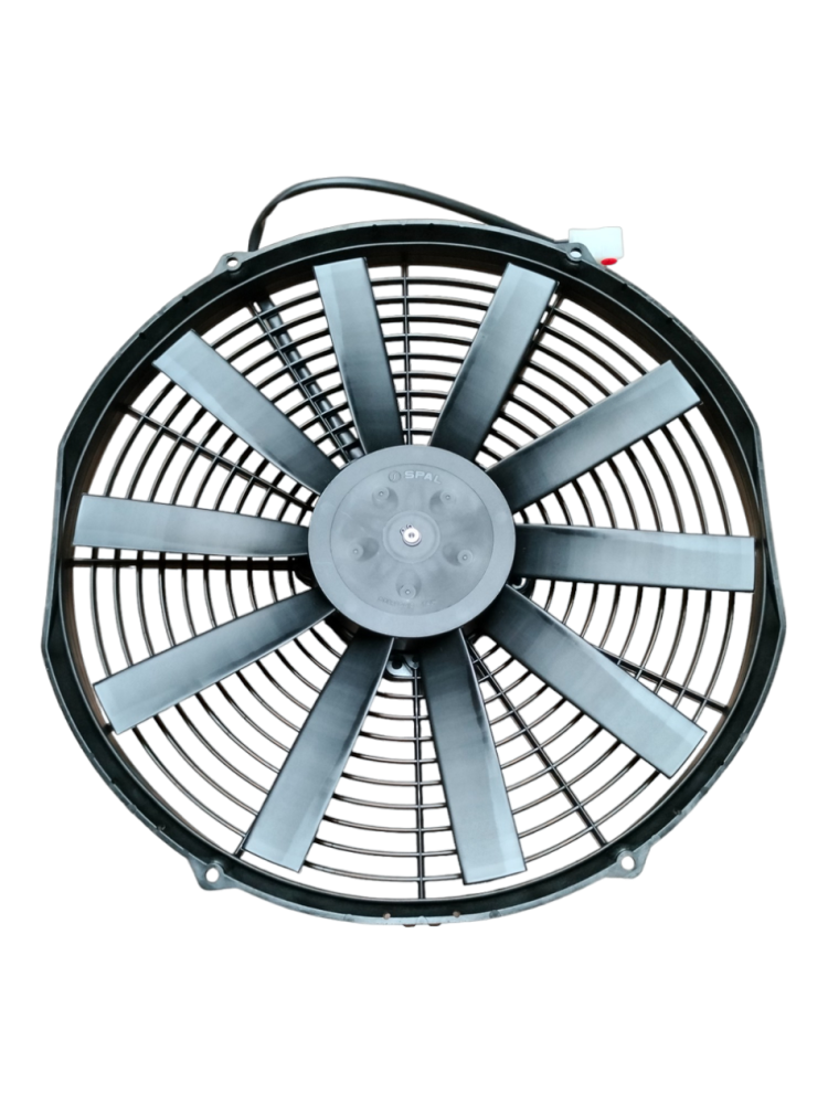 WENTYLATOR SPAL 350/382mm, PCHAJĄCY, 24V, VA08-BP10/C-23S
 WENTYLATOR SPAL 350/382mm, PCHAJĄCY, 24V, VA08-BP10/C-23S