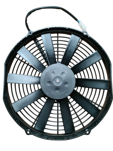 WENTYLATOR SPAL 305/335mm PCHAJĄCY, 12V, VA10-AP9/C-25S