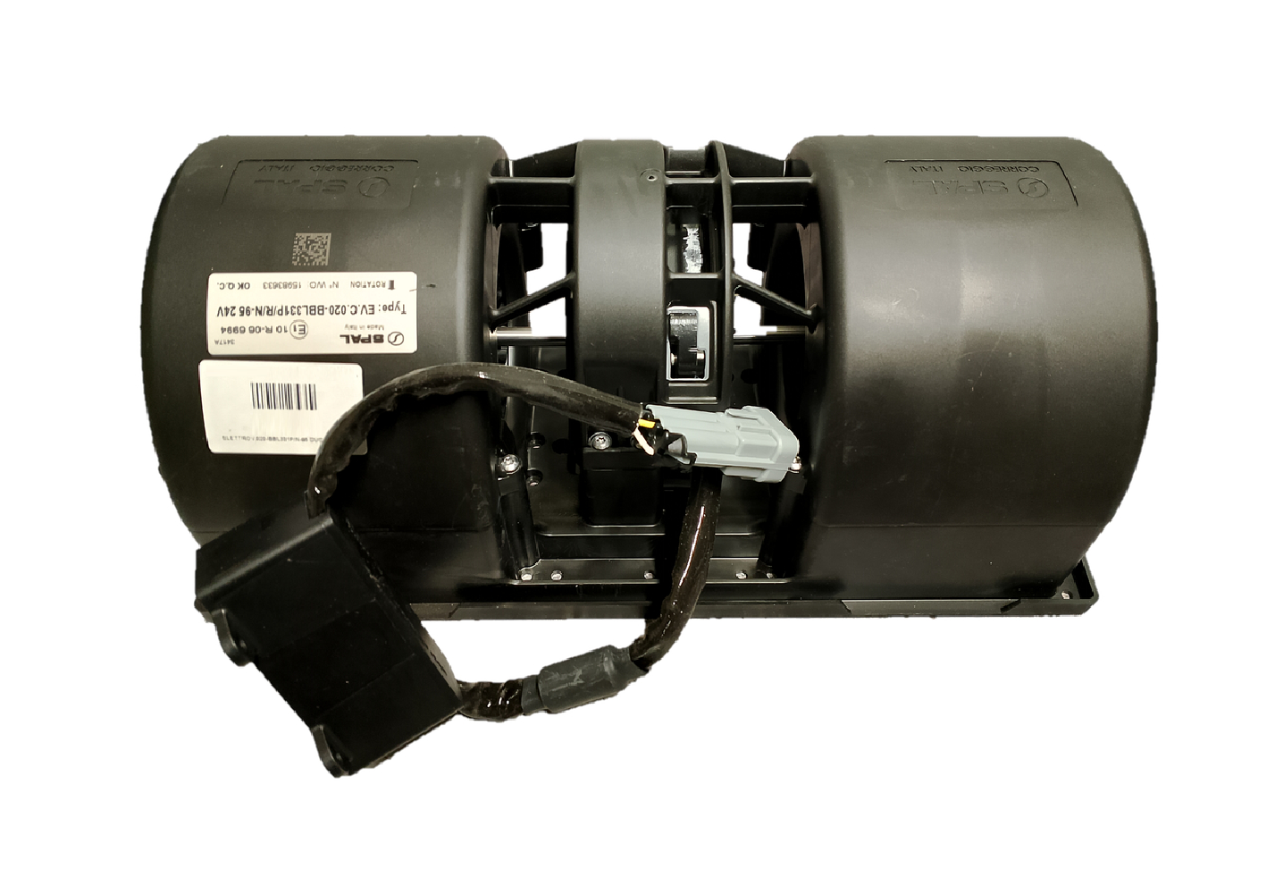 DMUCHAWA SPAL 020-BBL331P/R/N-95, 24V, 351x140x167 DMUCHAWA SPAL 020-BBL331P/R/N-95, 24V, 351x140x167
