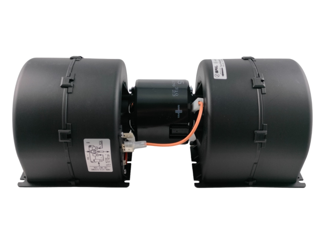 Dmuchawa Spal 008-A45-02, podwójna, 12V, 3 biegi, 310x127x113mm