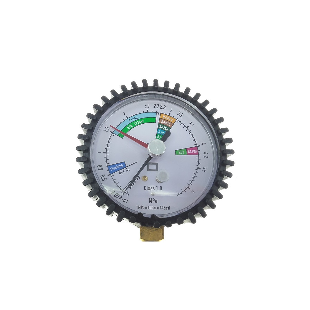 MANOMETR DO SPRAWDZANIA SZCZELNOŚCI AZOTEM 1/4" WĄŻ KLASA 1.0 MANOMETR DO SPRAWDZANIA SZCZELNOŚCI AZOTEM 1/4" WĄŻ KLASA 1.0
