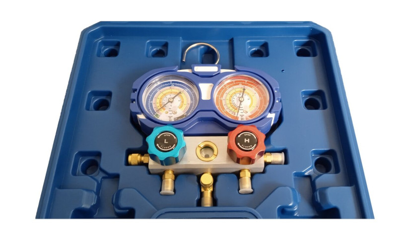 ZESTAW MANOMETRÓW AITCOOL HMG-2- R449A-II DO CZYNNIKÓW R449, R32, R410A
