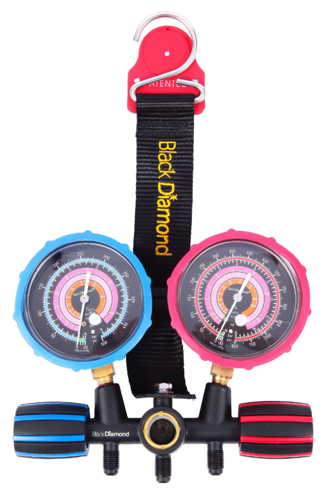 Zestaw Manometrów BL R32 / R410A / R407C, 154103 Zestaw Manometrów BL R32 / R410A / R407C, 154103