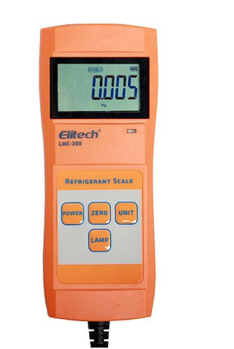 ELEKTRONICZNA WAGA ELITECH LMC-200 DO CZYNNIKÓW CHŁODNICZYCH, 110kg