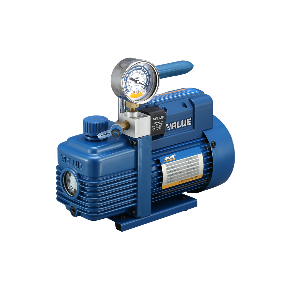 POMPA PRÓŻNIOWA  VALUE V-i120SV, 51 L/MIN, JEDNOSTOPNIOWA, Z OLEJEM POMPA PRÓŻNIOWA  VALUE V-i120SV, 51 L/MIN, JEDNOSTOPNIOWA, Z OLEJEM