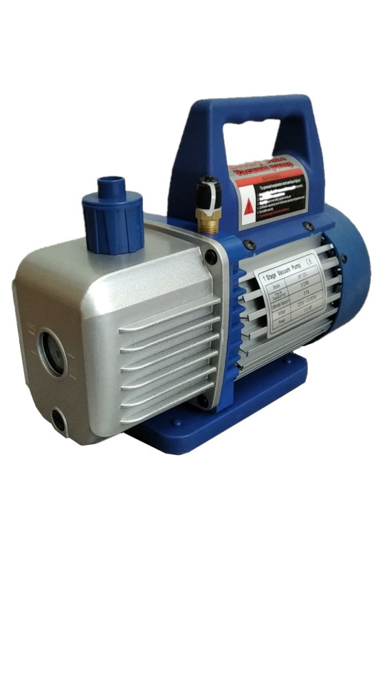 POMPA PRÓŻNIOWA VP125, 70 L/MIN, 1 STOPNIOWA, W ZESTAWIE Z OLEJEM POMPA PRÓŻNIOWA VP125, 70 L/MIN, 1 STOPNIOWA, W ZESTAWIE Z OLEJEM