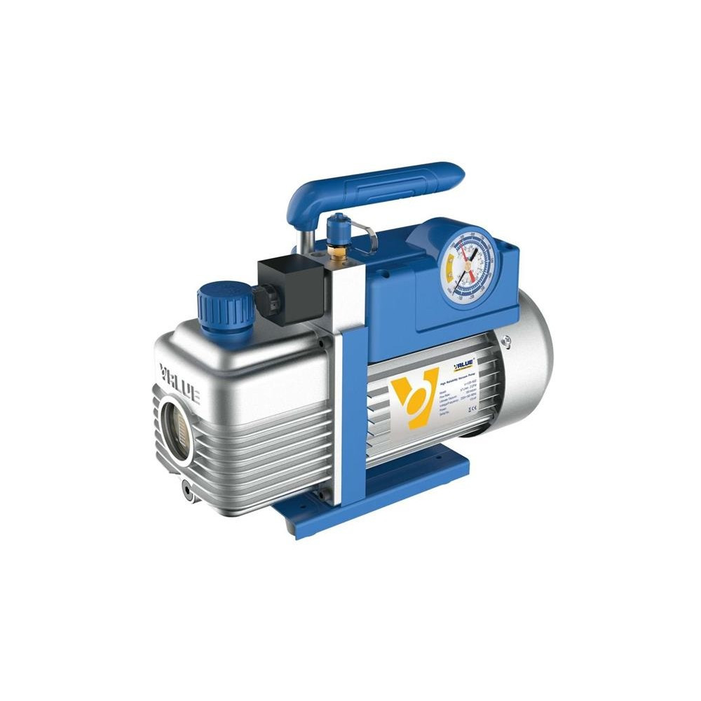 POMPA PRÓŻNIOWA VALUE V-i125-R32, 70 L/MIN, JEDNOSTOPNIOWA, Z OLEJEM POMPA PRÓŻNIOWA VALUE V-i125-R32, 70 L/MIN, JEDNOSTOPNIOWA, Z OLEJEM