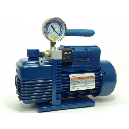 POMPA PRÓŻNIOWA VALUE V-i240SV, 100 L/MIN, DWUSTOPNIOWA, Z OLEJEM