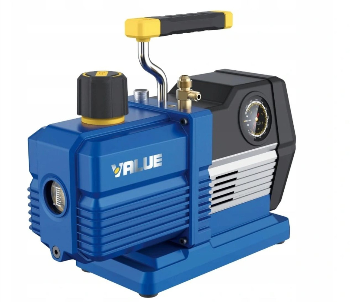 POMPA PRÓŻNIOWA VALUE VRP-6DV, 169 L/MIN, DWUSTOPNIOWA Z OLEJEM POMPA PRÓŻNIOWA VALUE VRP-6DV, 169 L/MIN, DWUSTOPNIOWA Z OLEJEM