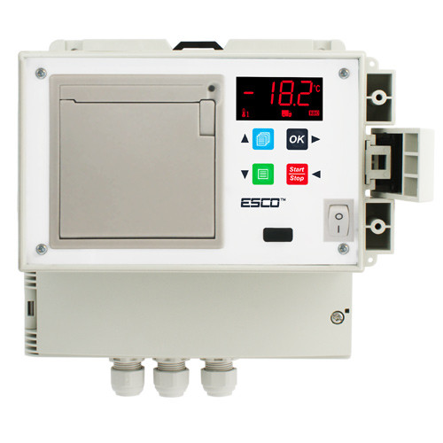 REJESTRATOR TEMPERATURY DR202+ Z DRUKARKĄ, W ZESTAWIE 2 CZUJNIKI
