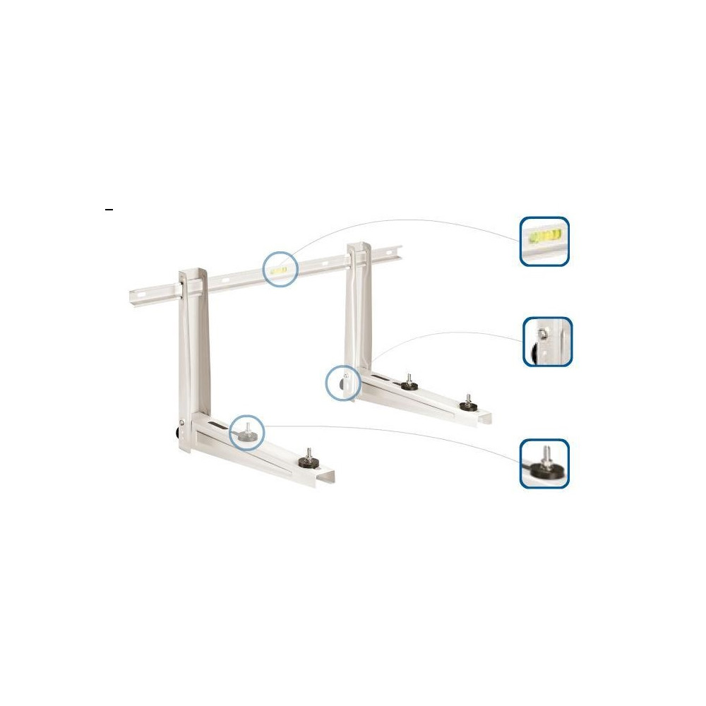 Wspornik Klimatyzacji Rodigas MS253, 465x800 mm, 140 kg