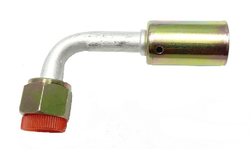 ZŁĄCZKA 2011 G12(na wąż sr.16mm) - 90st nakretka 32 gwint 1"1/16" - 14 -UNS WEW. ORING