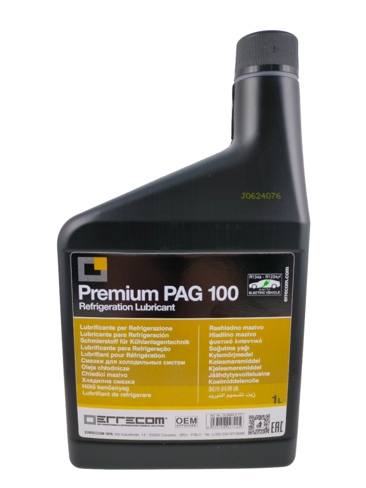 OLEJ PREMIUM PAG 100, 1L, ODPOWIEDNIK ND 9, DO UKŁADÓW KLIMATYZACJI OLEJ PREMIUM PAG 100, 1L, ODPOWIEDNIK ND 9, DO UKŁADÓW KLIMATYZACJI