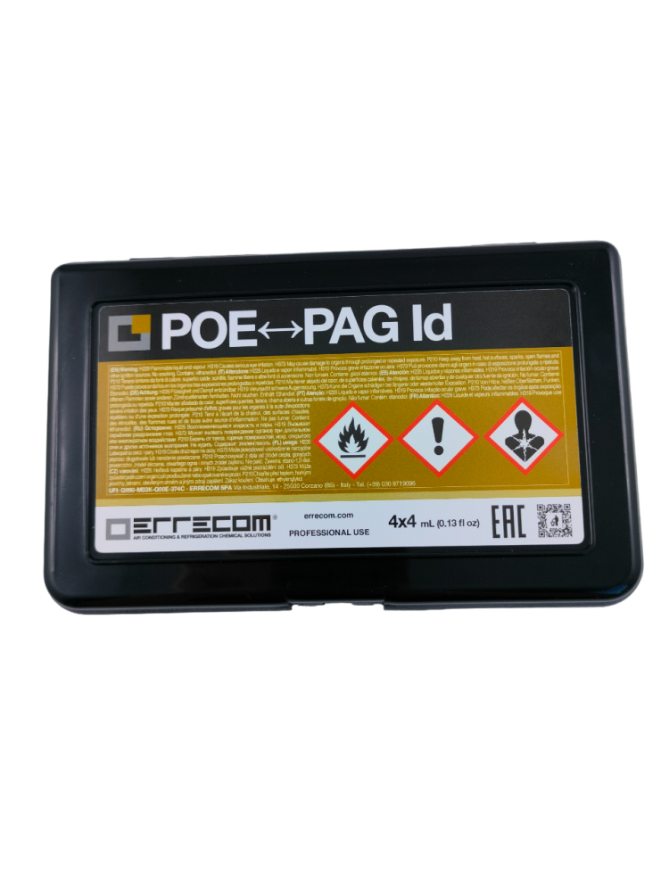 TESTER - ROZRÓŻNIA 2 TYPY OLEJÓW: POE i PAG TESTER - ROZRÓŻNIA 2 TYPY OLEJÓW: POE i PAG