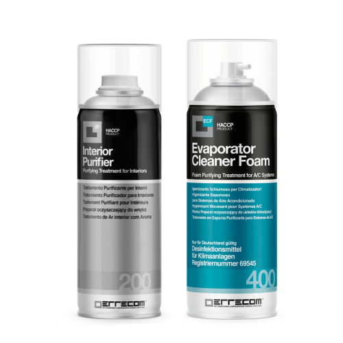 ZESTAW TOTAL CARE DO KLIMATYZACJI, PIANKA+SPRAY O ZAPACHU PERFUM, 2x 200ml