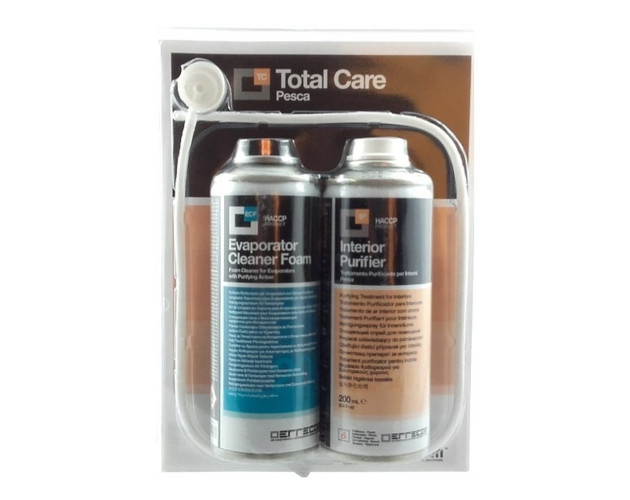 ZESTAW TOTAL CARE DO KLIMATYZACJI, PIANKA+SPRAY WANILIA, 2x 100ml