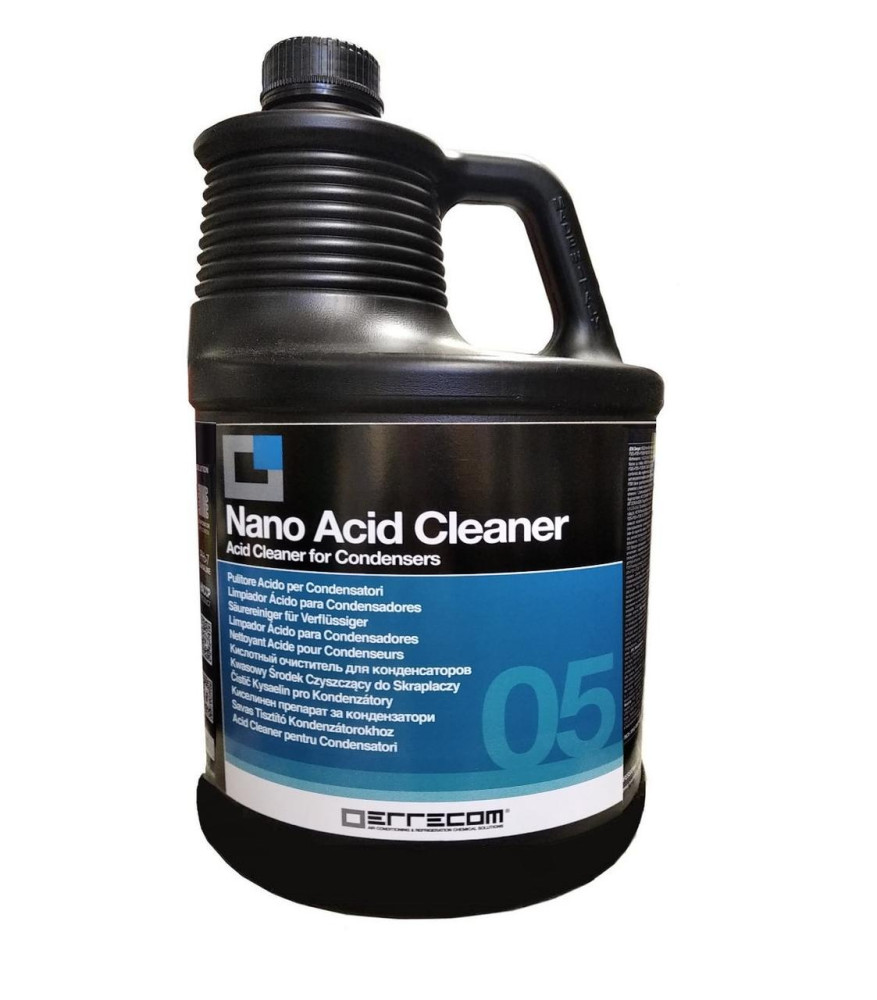 KWASOWY PŁYN NANO ACID CLEANER DO MYCIA SKRAPLACZY, 5L