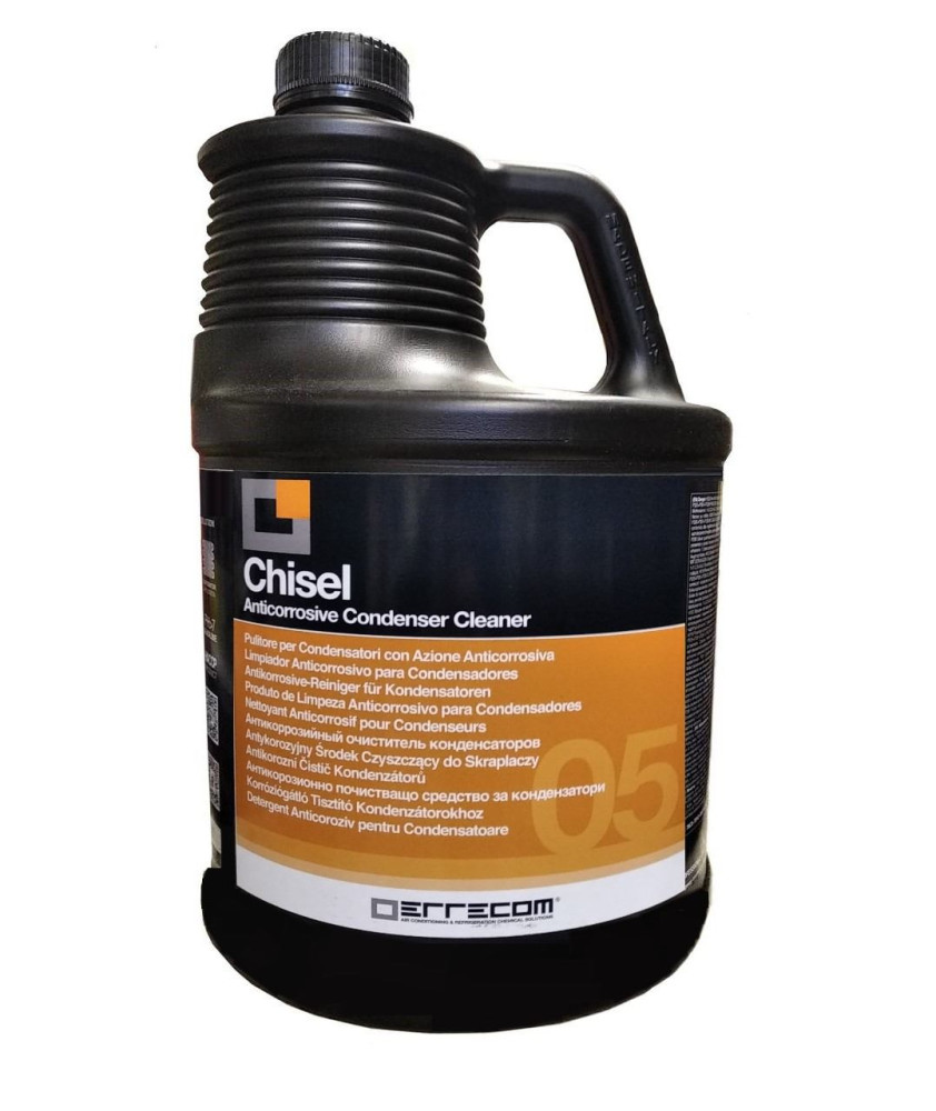 ANTYKOROZYJNY ŚRODEK CHISEL DO CZYSZCZENIA SKRAPLACZY, 5L ANTYKOROZYJNY ŚRODEK CHISEL DO CZYSZCZENIA SKRAPLACZY, 5L