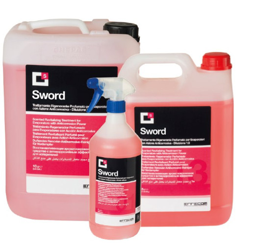 ANTYKOROZYJNY PŁYN SWORD DO MYCIA PAROWNIKÓW, 1L