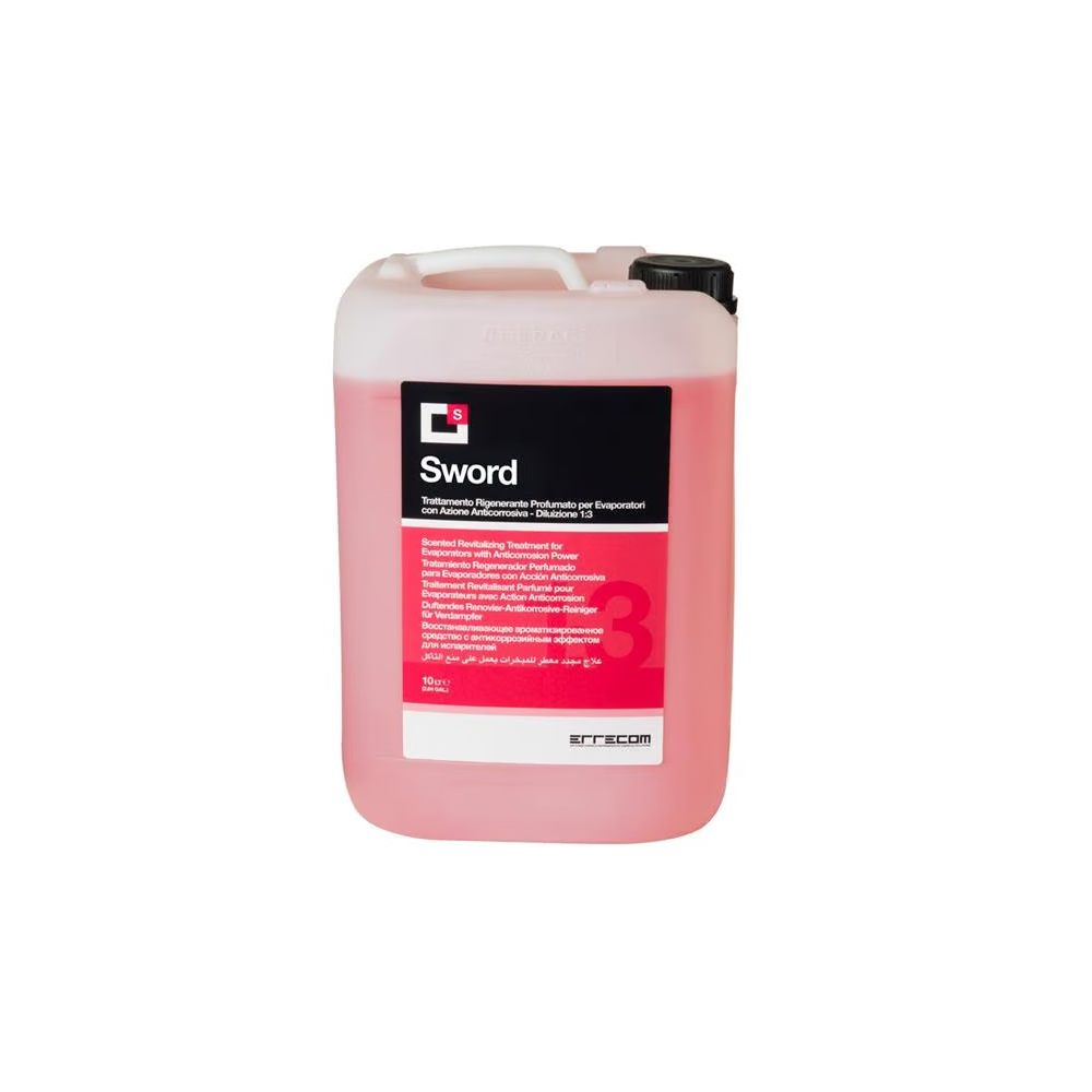 ANTYKOROZYJNY PŁYN SWORD DO MYCIA PAROWNIKÓW, 10L, KONCENTRAT 1:3 ANTYKOROZYJNY PŁYN SWORD DO MYCIA PAROWNIKÓW, 10L, KONCENTRAT 1:3