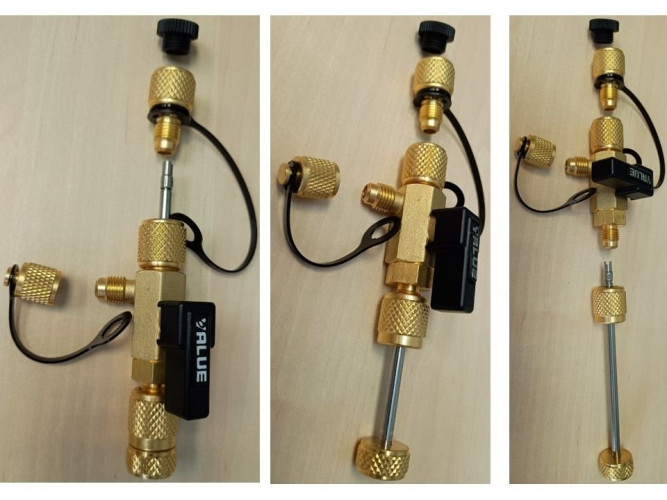 VALUE VCR1 DO WYMIANY WENTYLI ORAZ DO OBSŁUGI INSTALACJI CHŁODNICZYCH