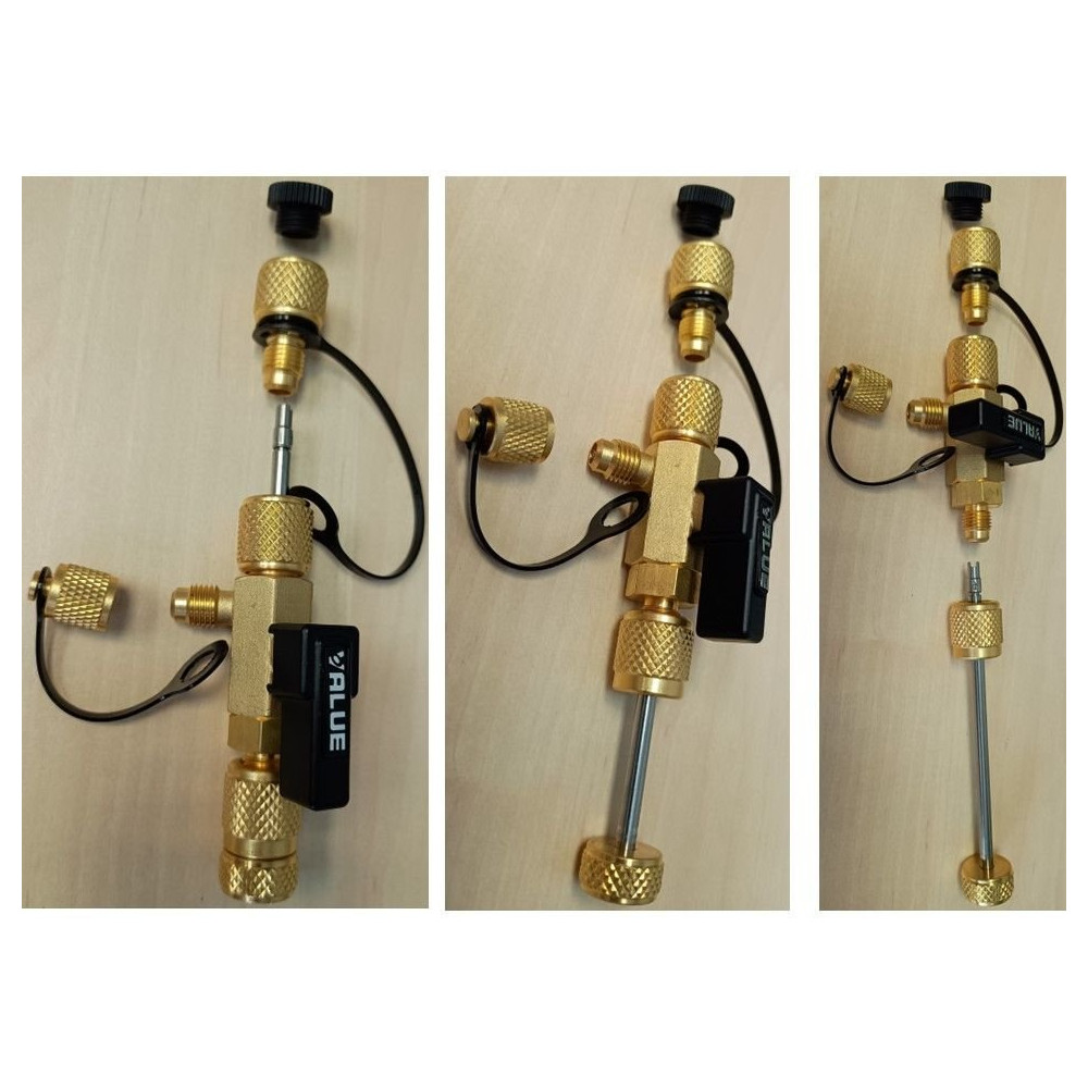 VALUE VCR1 DO WYMIANY WENTYLI ORAZ DO OBSŁUGI INSTALACJI CHŁODNICZYCH VALUE VCR1 DO WYMIANY WENTYLI ORAZ DO OBSŁUGI INSTALACJI CHŁODNICZYCH