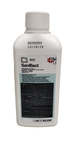 PŁYN SANIBACT ODGRZYBIAJĄCY I DEZYNFEKUJĄCY DO UKŁADÓW KLIMATYZACYJNYCH I CHŁODNICZYCH, 250 ML