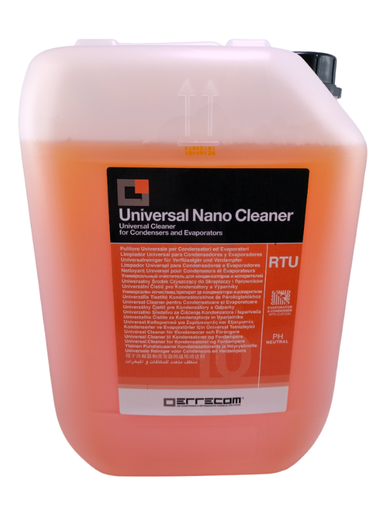 PŁYN UNIVERSAL NANO CLEANER DO MYCIA KLIMATYZATORÓW, 10L PŁYN UNIVERSAL NANO CLEANER DO MYCIA KLIMATYZATORÓW, 10L