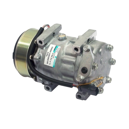 SPRĘŻARKA 7492 SANDEN SD7H15 / KOŁO 120 MM - PV8 - 12V / PRZYŁĄCZE ORING