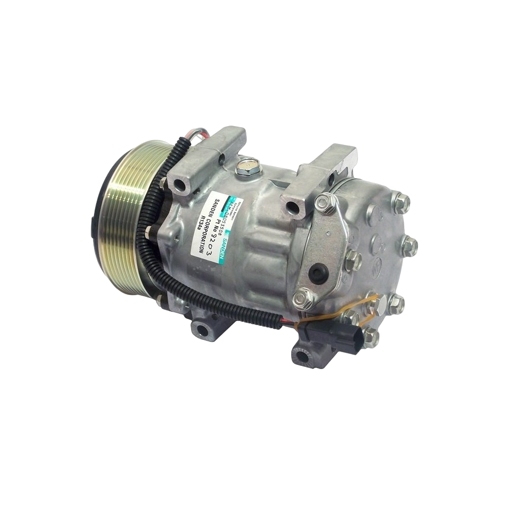 SPRĘŻARKA 7492 SANDEN SD7H15 / KOŁO 120 MM - PV8 - 12V / PRZYŁĄCZE ORING SPRĘŻARKA 7492 SANDEN SD7H15 / KOŁO 120 MM - PV8 - 12V / PRZYŁĄCZE ORING