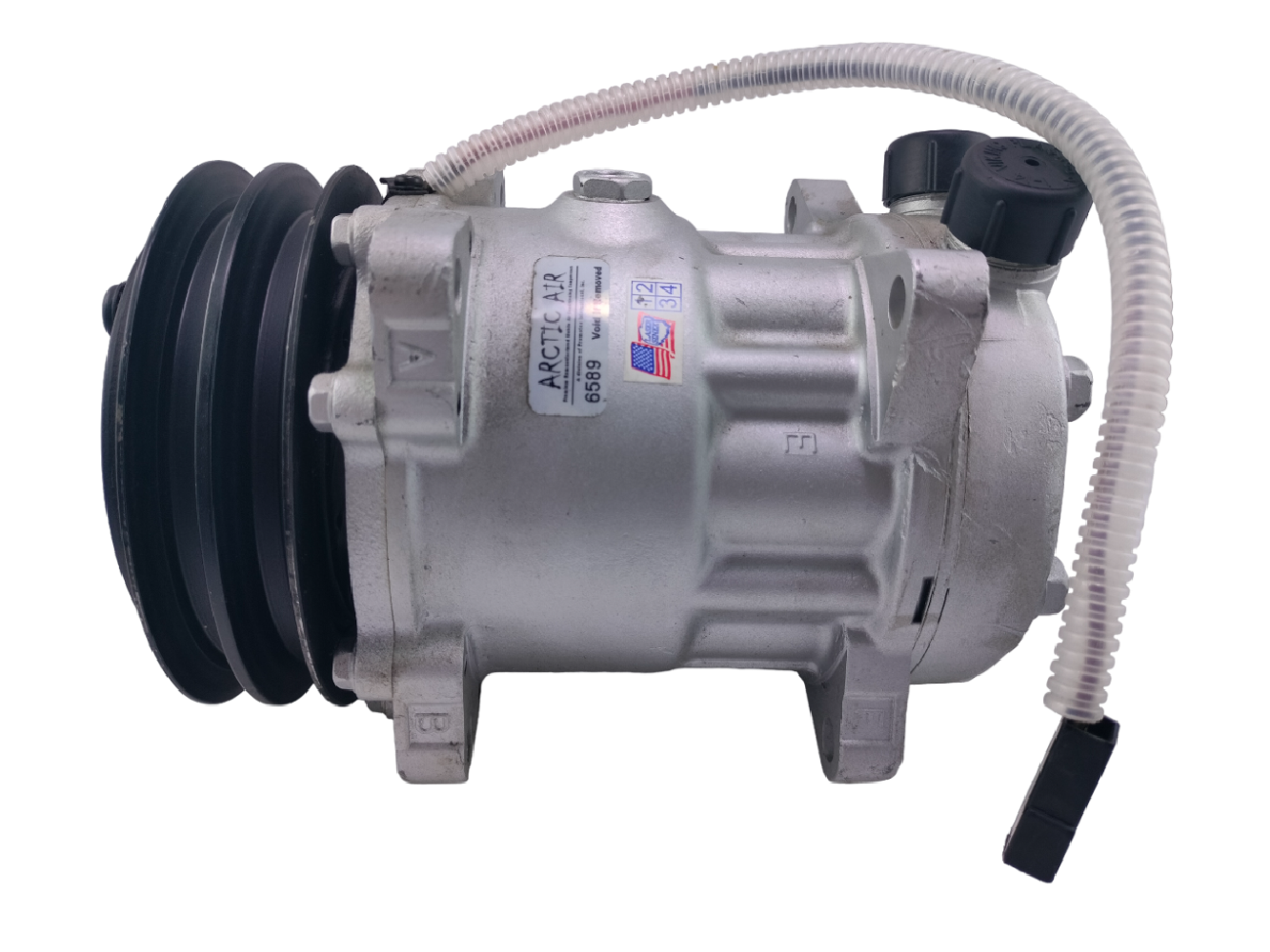 SPRĘŻARKA 1201559 SANDEN SD5H14 / KOŁO 132 MM - 2A - 12V / PRZYŁĄCZA ROTALOCK / DEUTZ-JCB-LAMBORGHINI-SAME REGENEROWANA SPRĘŻARKA 1201559 SANDEN SD5H14 / KOŁO 132 MM - 2A - 12V / PRZYŁĄCZA ROTALOCK / DEUTZ-JCB-LAMBORGHINI-SAME REGENEROWANA