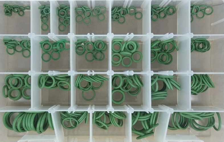 ZESTAW ORINGÓW 240 SZTUK, 24 NAJPOPULARNIEJSZE ROZMIARY PO 10 SZTUK