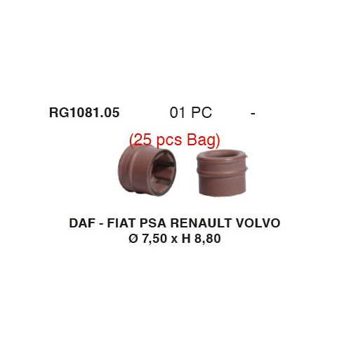 ORING PODWÓJNY 1213511, 11x7,5mm, RG1081