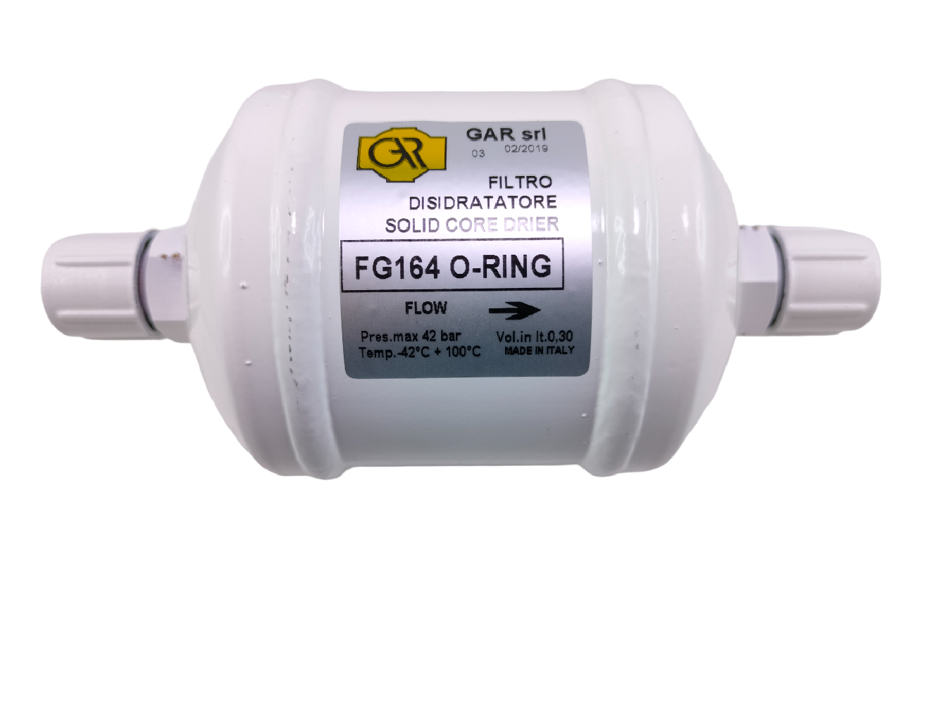 FILTR OSUSZACZ GAR FG 164 ORING / DŁUGOŚĆ 155 MM - 76 MM / 1/2" FILTR OSUSZACZ GAR FG 164 ORING / DŁUGOŚĆ 155 MM - 76 MM / 1/2"