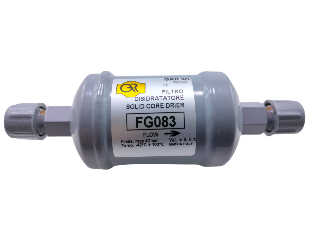 Filtr odwadniający 3/8"   FG083 GAR skręcany, stożek Filtr odwadniający 3/8"   FG083 GAR skręcany, stożek