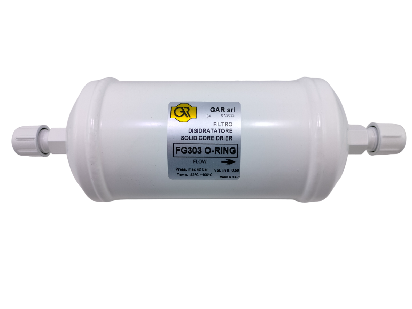 FILTR OSUSZACZ FG-303 ORING / DŁUGOŚĆ 235 MM - 76 MM / 3/8"  WEU303MOI FILTR OSUSZACZ FG-303 ORING / DŁUGOŚĆ 235 MM - 76 MM / 3/8"  WEU303MOI