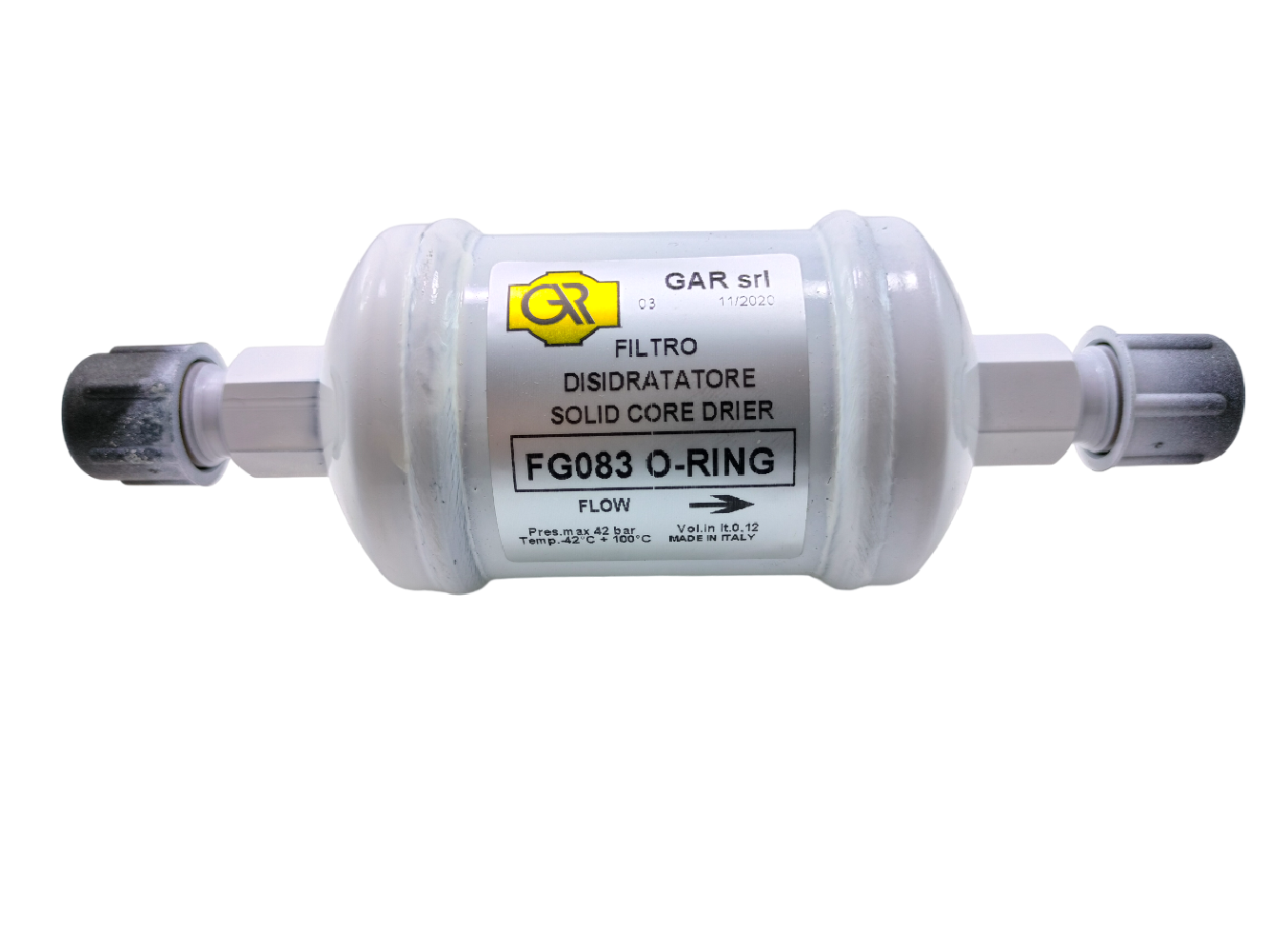 FILTR OSUSZACZ FG-083 ORING / DŁUGOŚĆ 153 MM - 50 MM / 3/8" FILTR OSUSZACZ FG-083 ORING / DŁUGOŚĆ 153 MM - 50 MM / 3/8"