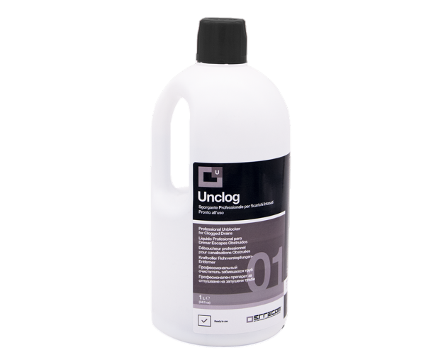 PREPARAT UNCLOG DO UDRAŻNIANIA RUR KANALIZACYJNYCH, 1L