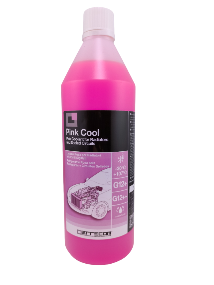 PINK COOL różowy płyn chłodniczy, koncentrat, G12+/++, 1L.