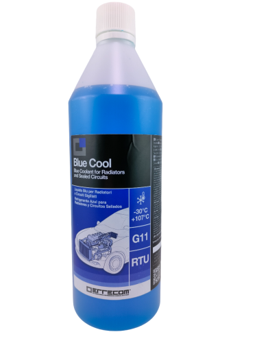 BLUE COOL niebieski płyn chłodniczy RTU, G11, 1L.