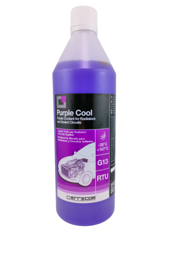 PURPLE COOL fioletowy płyn chłodniczy RTU, G13, 1L.