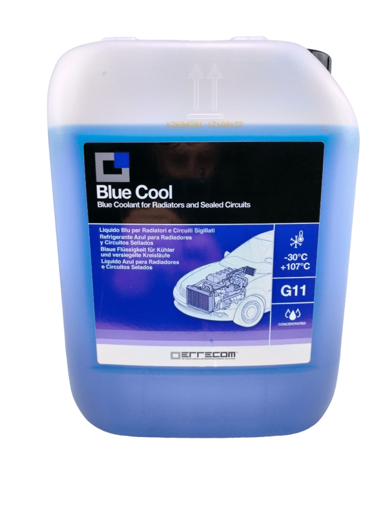 BLUE COOL niebieski płyn chłodniczy, koncentrat G11, 5L. BLUE COOL niebieski płyn chłodniczy, koncentrat G11, 5L.