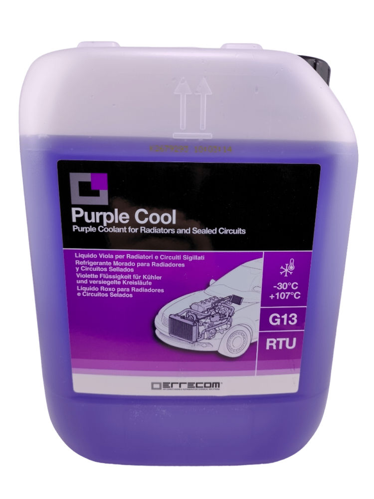 PURPLE COOL fioletowy płyn chłodniczy RTU, G13, 5L. PURPLE COOL fioletowy płyn chłodniczy RTU, G13, 5L.