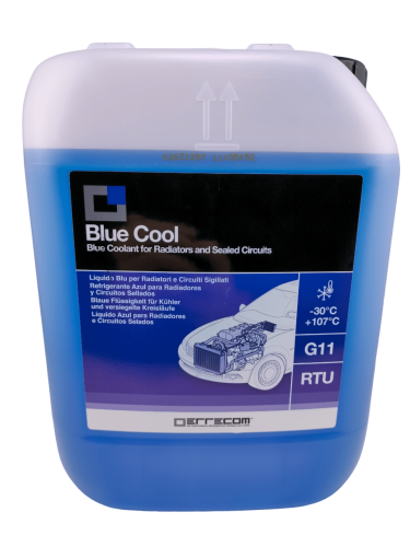 BLUE COOL niebieski płyn chłodniczy RTU, G11, 5L.