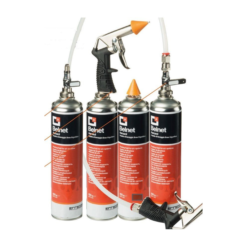 PŁYN BELNET Z GUMOWYM ADAPTEREM DO PŁUKANIA UKŁADÓW KLIMATYZACJI, 600ml
