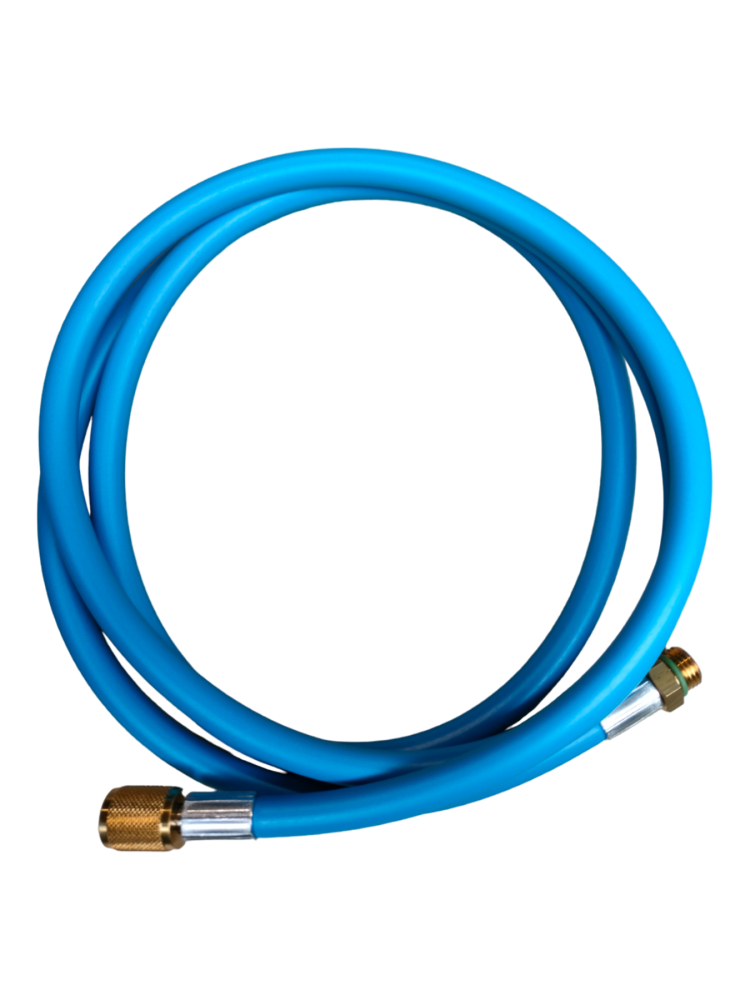 PRZEWÓD 1/2 ACME x M14x1,5, 200cm, NIEBIESKI, GWINT WEW-ZEW PRZEWÓD 1/2 ACME x M14x1,5, 200cm, NIEBIESKI, GWINT WEW-ZEW