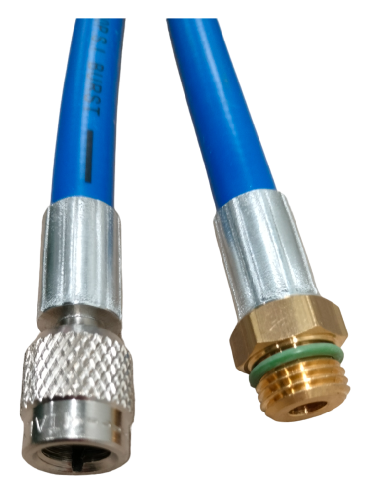 PRZEWÓD 1/4" x M14x1,5, 300cm,  NIEBIESKI, GWINT WEW-ZEW PRZEWÓD 1/4" x M14x1,5, 300cm,  NIEBIESKI, GWINT WEW-ZEW