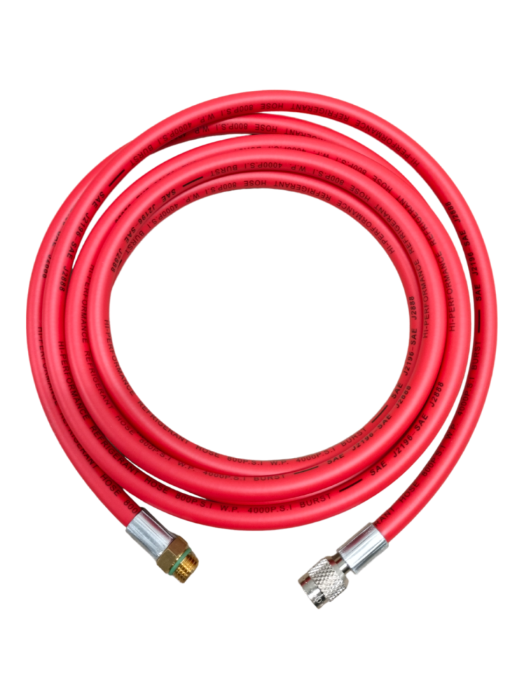 PRZEWÓD 1/4" x M14x1,5, 300cm,  CZERWONY, GWINT WEW-ZEW PRZEWÓD 1/4" x M14x1,5, 300cm,  CZERWONY, GWINT WEW-ZEW